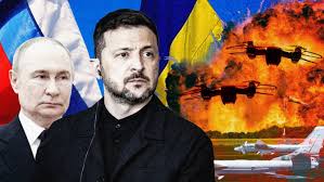 Ukraine Launches Massive Drone Attack on Moscow