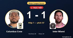 Columbus Crew Defeats Inter Miami 2-1 in Thrilling Match