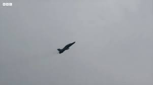 Dramatic Escape: Pilots Parachute Before Plane Explosion