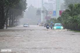 Heavy Rains Cause Severe Flooding in Hanoi