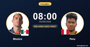 Mexico vs Peru: Match Preview and Lineups