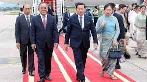 Myanmar President Begins Official Visit to Vietnam