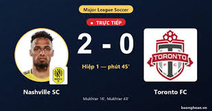 Nashville SC Dominates Toronto FC with 2-0 Victory