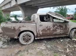 Pickup Truck Found with Human Remains in Vinh Long Canal