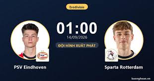 PSV Eindhoven Dominates Sparta Rotterdam 4-1 in Eredivisie Clash
