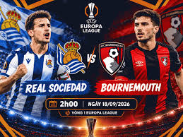 Real Sociedad vs Bournemouth: Europa League Clash Preview