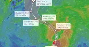 Tropical Depression Expected to Strengthen into Category 1 Typhoon