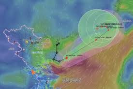 Tropical Storm Saudel Strengthens in the East Sea