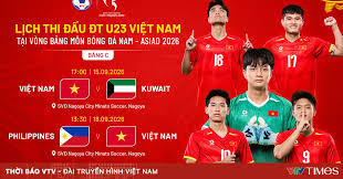 U23 Vietnam to Face U23 Kuwait in ASIAD 2026 Opener