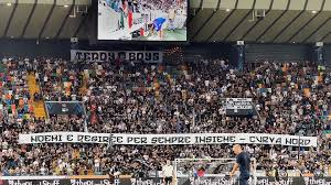 Udinese Fans Pay Tribute to Noemi and Desiree During Lazio Match