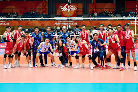Vietnam Men's Volleyball Team Wins First Match at ASIAD 20