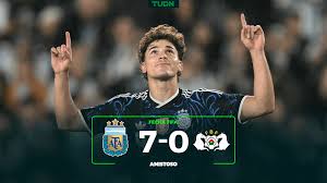 Argentina Dominates Burkina Faso in Friendly Match