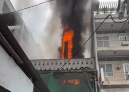 Fire Breaks Out in Two-Story House in Ho Chi Minh City