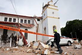 Historic Church Tower Collapses in Panama Earthquake