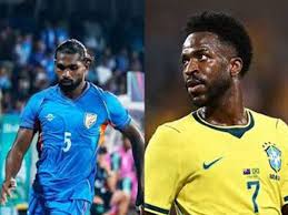 India Faces Brazil in Historic Football Match
